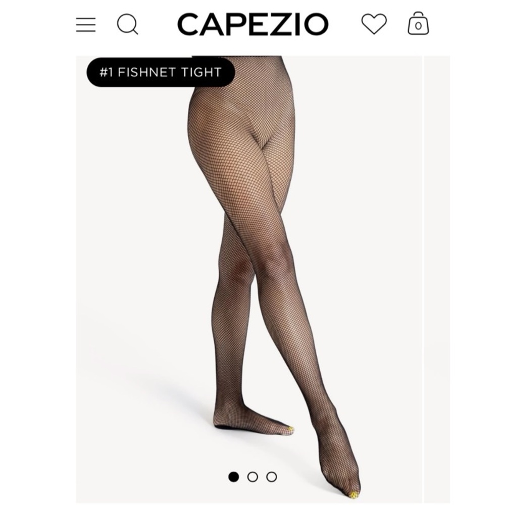 Capezio Professional Seamless Fishnet Tight